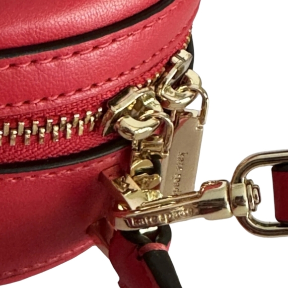 NWT NEW Kate Spade ♠️ Love Shack Quilted 3D Heart Crossbody Bag purse Ruby Red